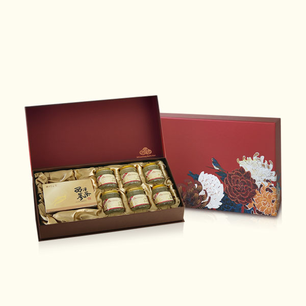 西洋參茶12入＋極品燕窩6入